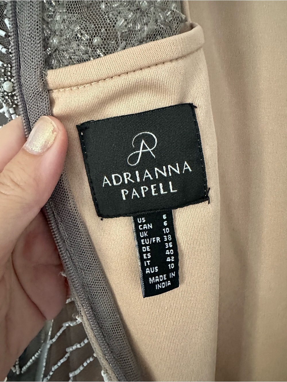 Adrianna papell beaded dress - Picture 5 of 5